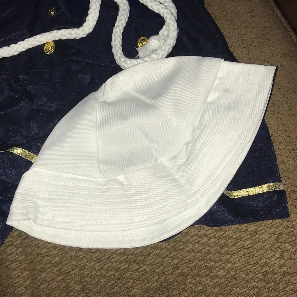 - Shipmate cutie 2pc costume navy sailor dress 3-4 blue navy color new